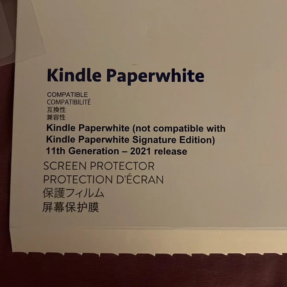 Kindle Paperwhite Screen Protector